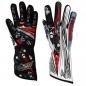 Preview: Rennkart Handschuhe Speed | BRISBANE G-4 | schwarz,weis,rot | Gr. 6